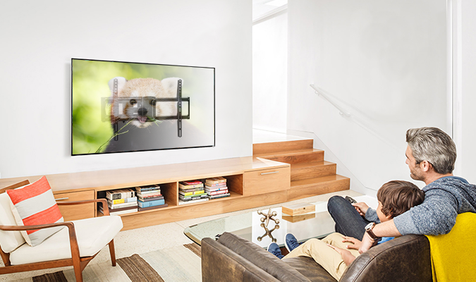 Full Motion TV Wall Mounts, Fully Adjustable & Articulating TV Brackets ...