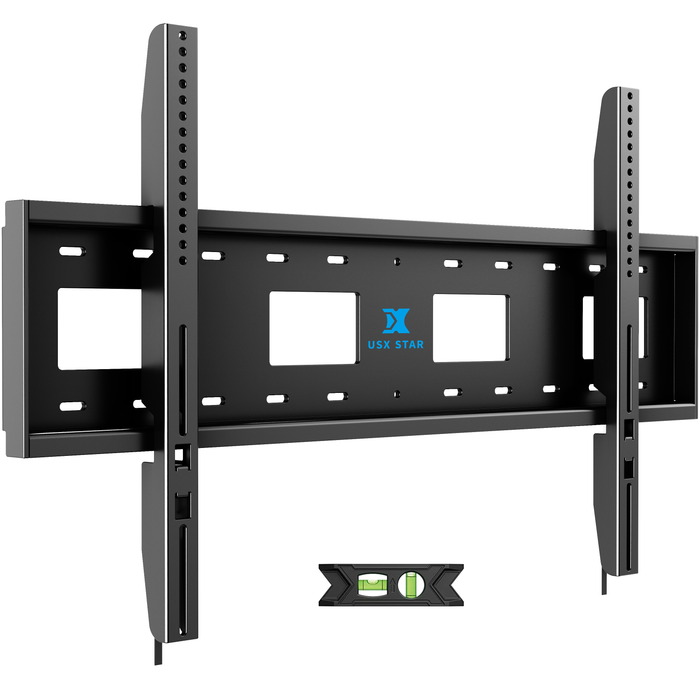 85 86 90 98 100 150 Heavy Duty Fixed TV Wall Mount Bracket for 65-150" Heavy Flat Screen, Max VESA 1000x600mm, Low Profile, Holds 330 lbs, 16/18/24/32" Studs,Fit Most 65+ 75+ 120 TVs