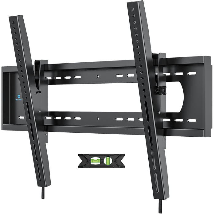 Heavy Duty TV Wall Mount for 55-120 inch Large TVs up to 220 LBS & 900x600 mm Vesa, Ultra Slim Fixed TV Mount, Low-Profile TVS Bracket, 16" 24" 32" Wood Stud, Fit Most 65+ 75+ 85 86 90 98 100 TVs