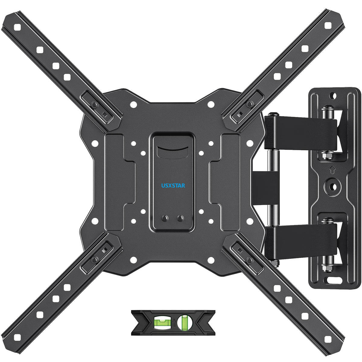 Full Motion TV Wall Mount for 2660 Inch TV Mounts Up to 77 lbs, Max V