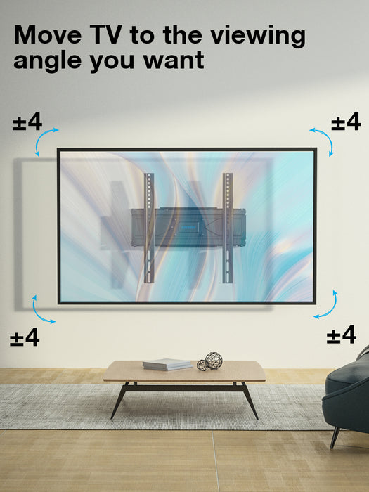FORGING MOUNT Full Motion Swivel Tilt Flat TV Wall Mount, 32-70 Inch TVs, 33 Inch Extension, 88lbs, 600X400mm