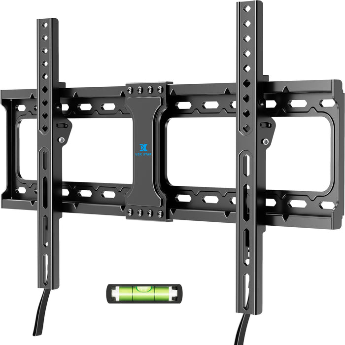 Fixed TV Wall Mount for 37-86 Inch TVs, Low Profile, Fits 16", 18", 24" Studs, Max VESA 600x400mm, Hold TV up to 132lbs